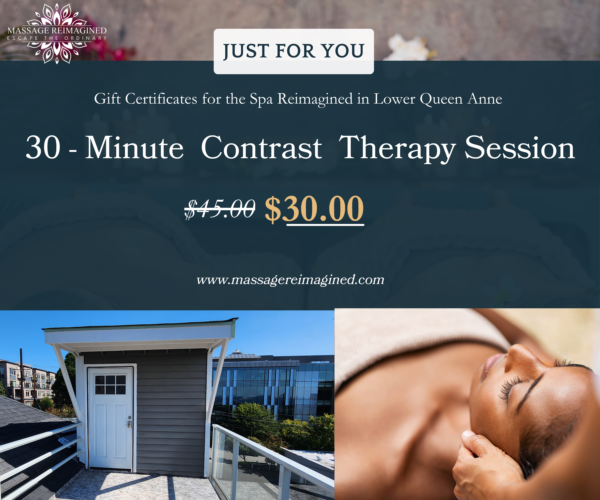 30-Minute Contrast Therapy Session for One or Two People