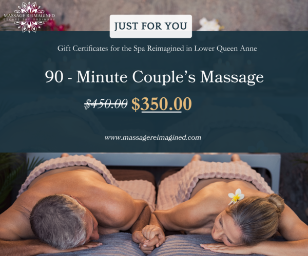 90-Minute Couple's Massage at The Spa Reimagined